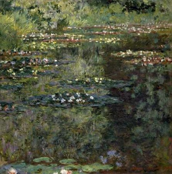 Pool with Waterlilies 1904 Poster Print by Claude Monet - Item # VARPDX278692