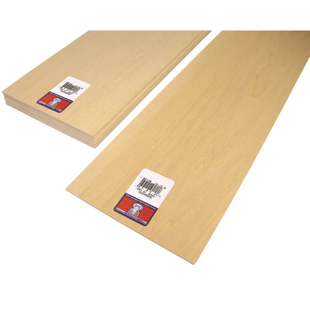 Midwest Products Basswood Sheet 24&#x22;-1/16&#x22;X6&#x22;