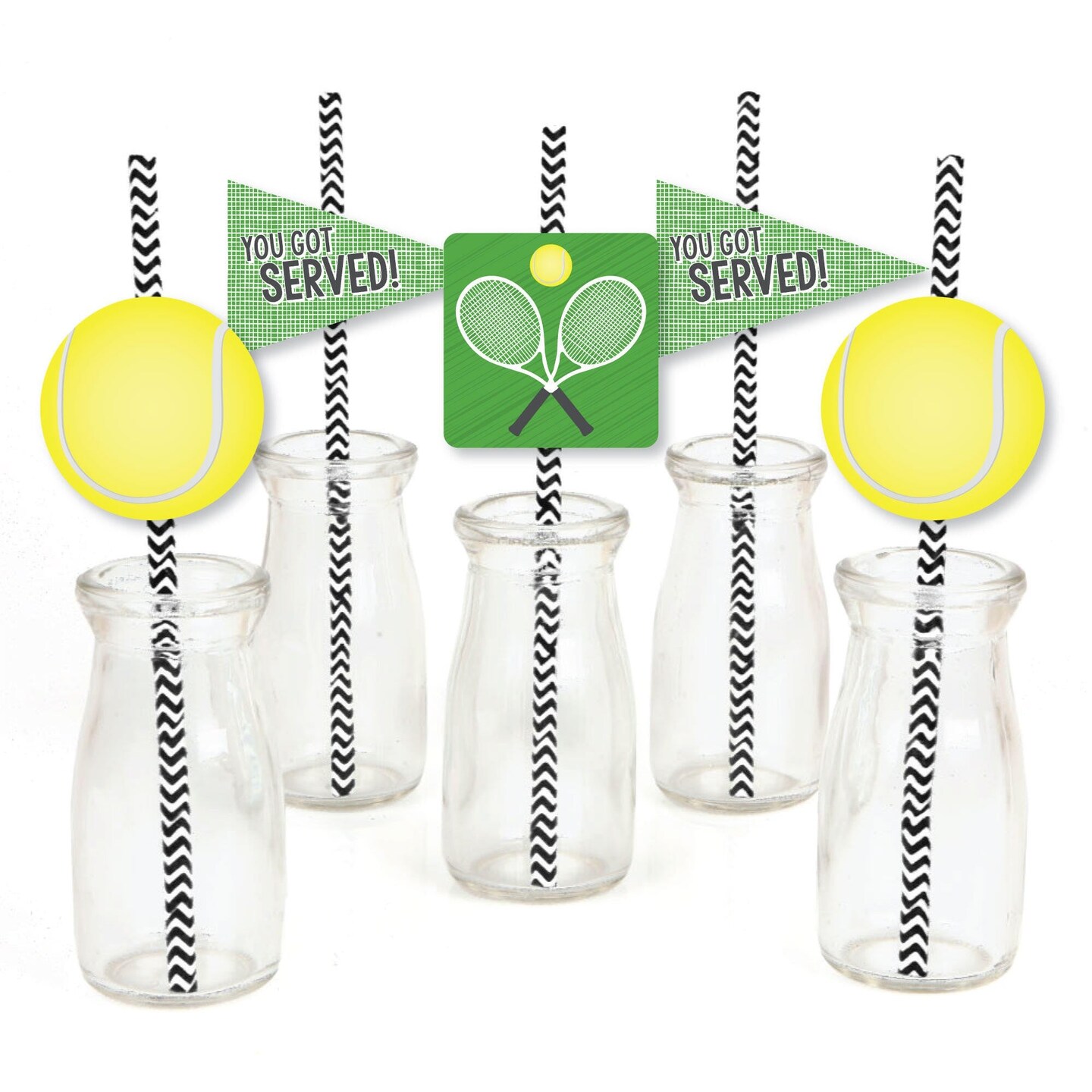 You Got Served Geschenkboxen – Tennis-Motiv, 12 Stück – Für Babyparty, Geburtstag Oder Tennis-Party
