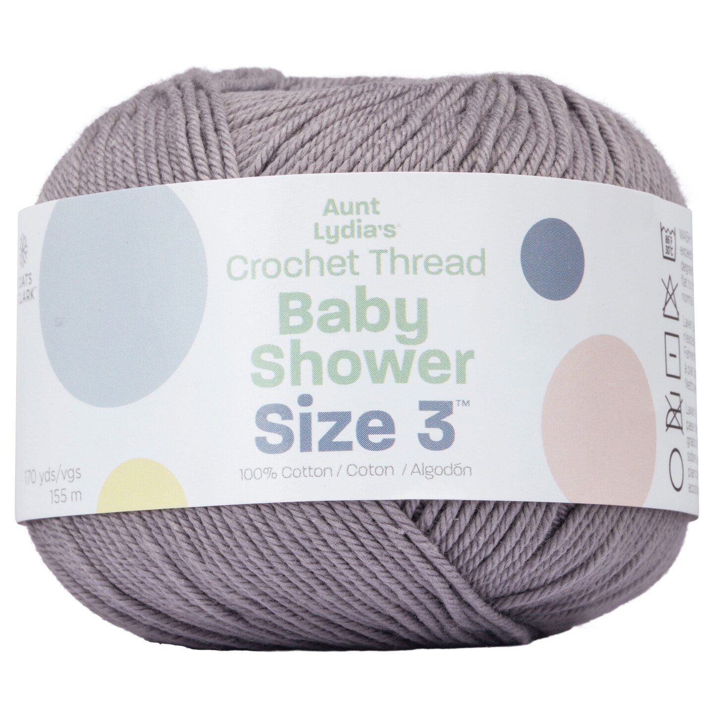 Aunt Lydia's Baby Shower Crochet Thread Size 3Stone Michaels