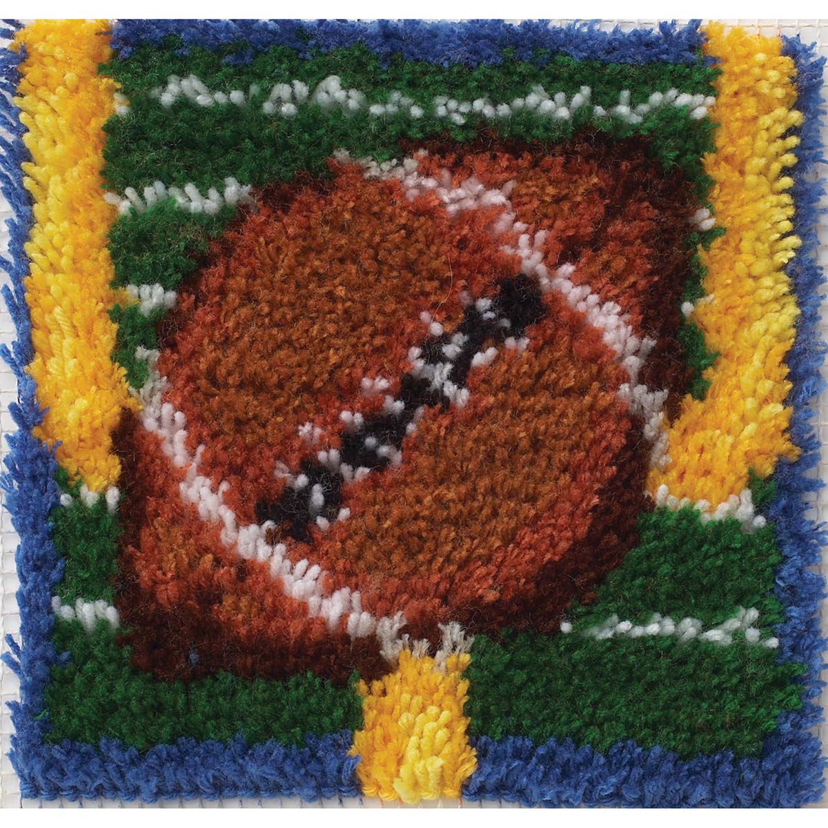 NFL Latch Hook Pillow-Making Kit