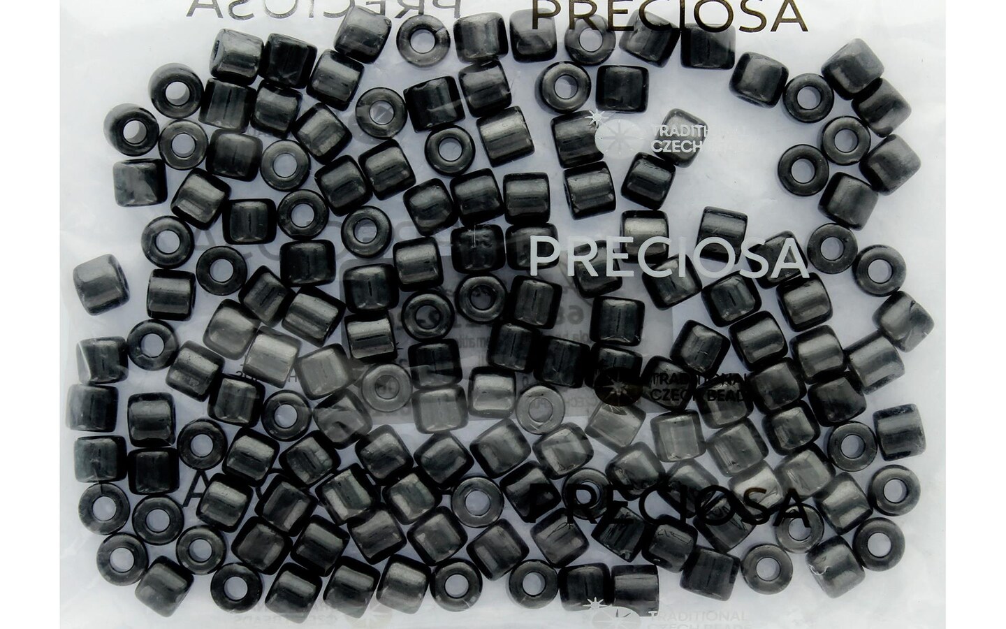 John Bead Czech Rola Bead 7.7mm OP Hematite