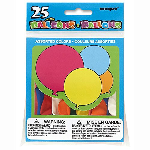 25 Ct Assorted Colors Balloons | Michaels