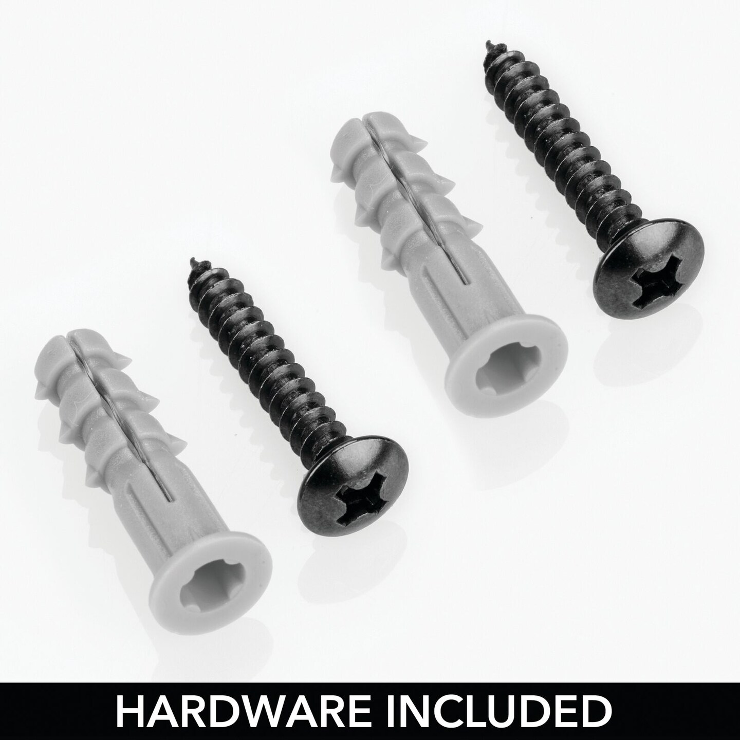 mDesign Metal Wire Wall Mount Magazine Holder, Storage Organizer Rack