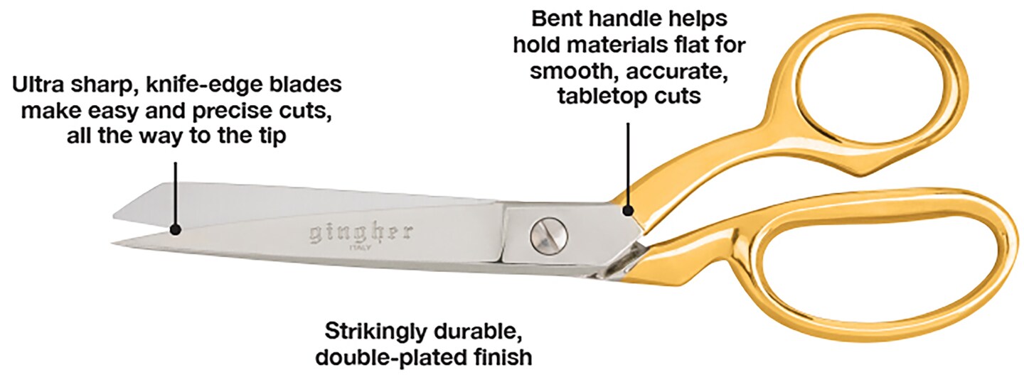 Gingher 8 Inches Knife Edge Shears