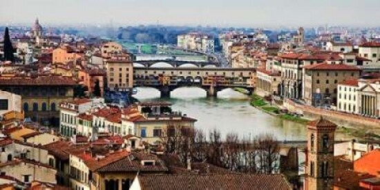 Ponte Vecchio Florence Poster Print by Vadim Ratsenskiy - Item # VARPDX2VR311