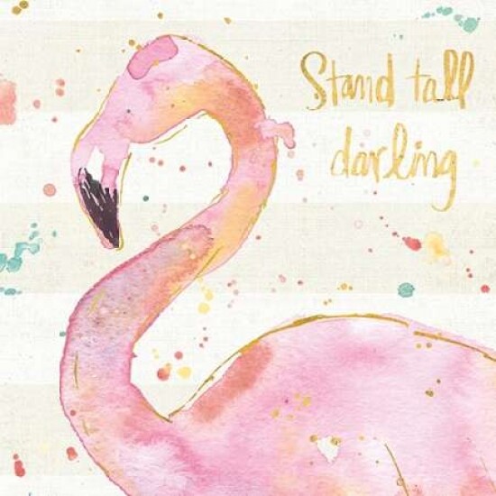 Flamingo Fever III Poster Print by Anne Tavoletti - Item # VARPDX21108