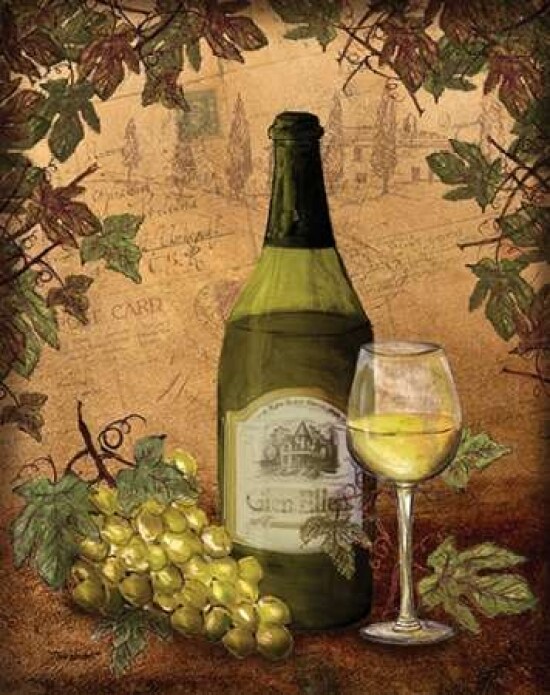 White Wine Poster Print by Todd Williams - Item # VARPDXTWM273