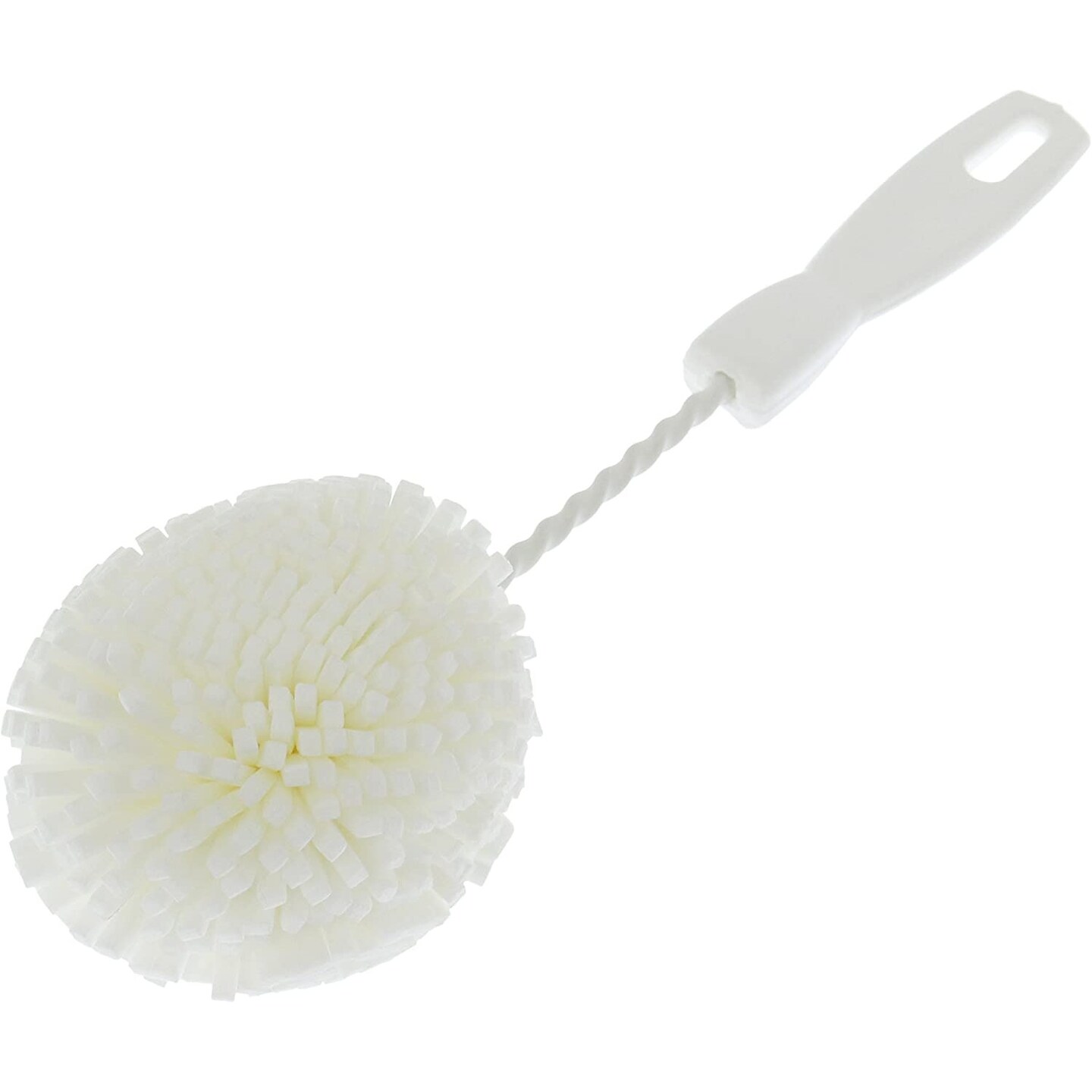 Brushtech Round End Dish Foam Cleaning Brush Ergonomic Handle 10.25 inch