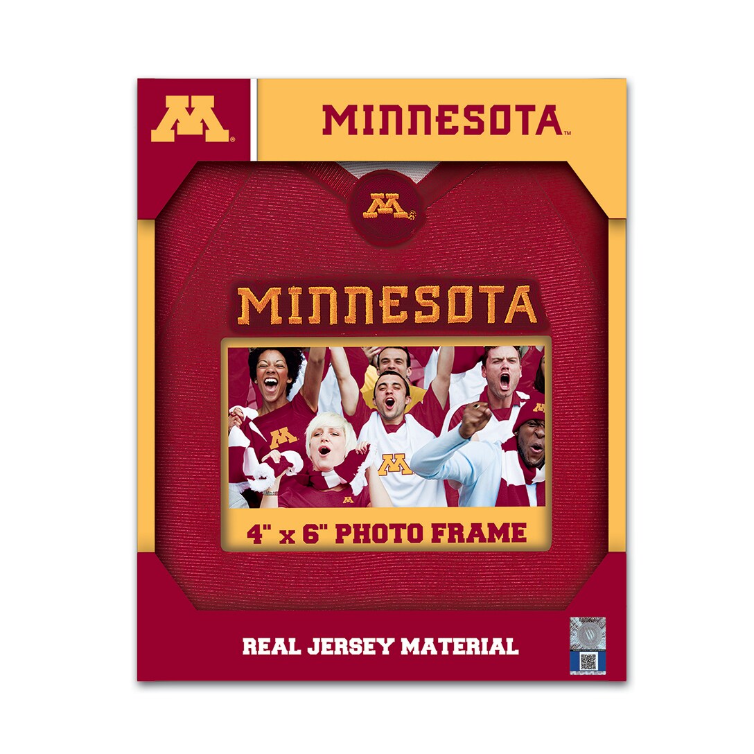 MasterPieces Sports Decor - NCAA Minnesota Golden Gophers - Team Jersey Uniformed Picture Frame For 4&#x22;x6&#x22; Photos