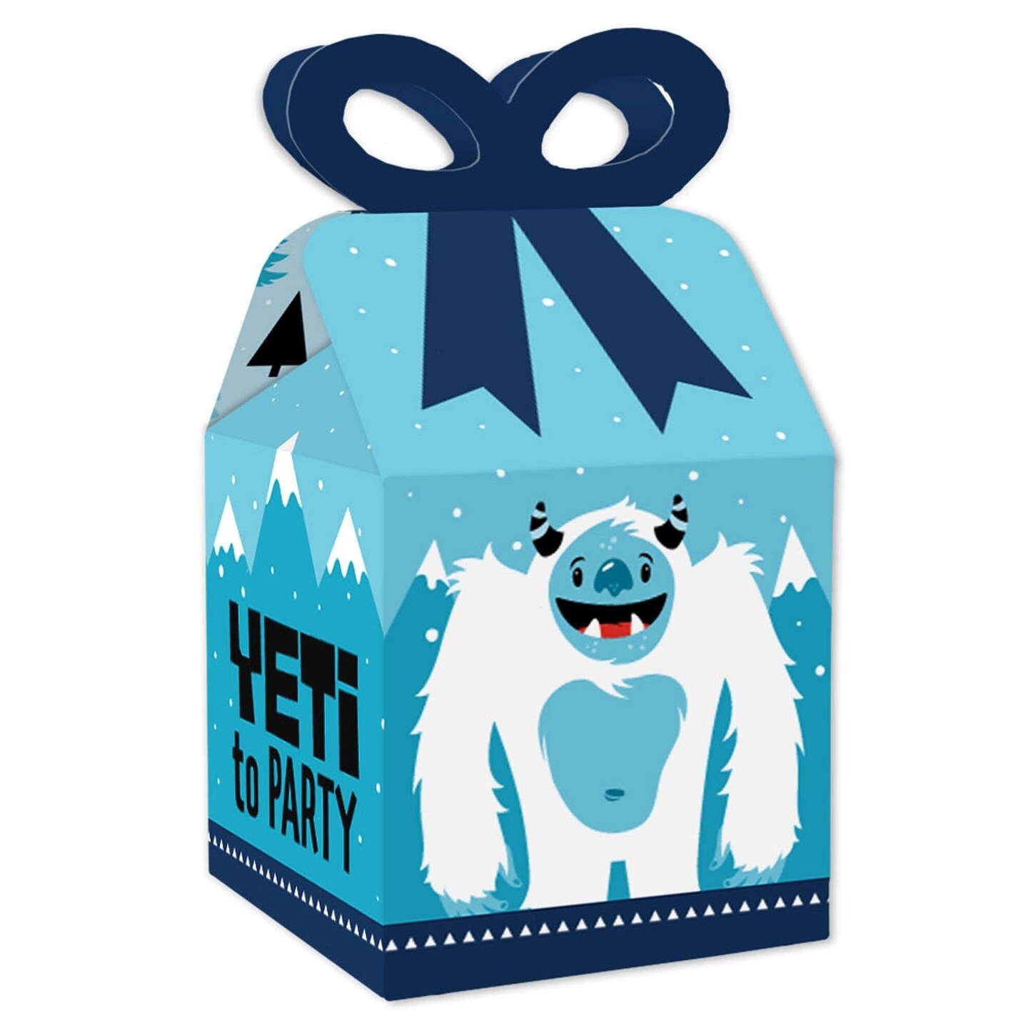 Big Dot of Happiness Yeti to Party - Party Mini Favor Boxes