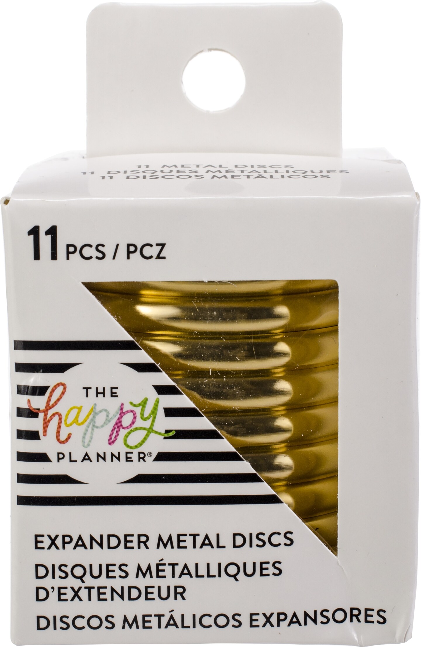 Happy Planner Metal Expander (Big) Discs 1.75&#x22; 11/Pkg-Gold