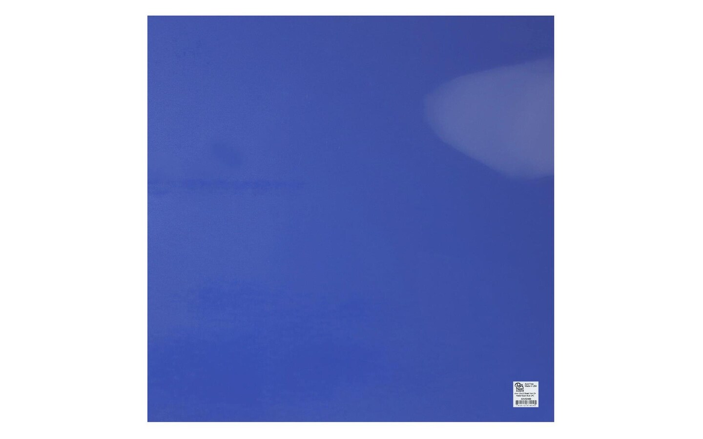 Vinyl 12x12 Sheet Iron On Matte 12pc Royal BlueUPC