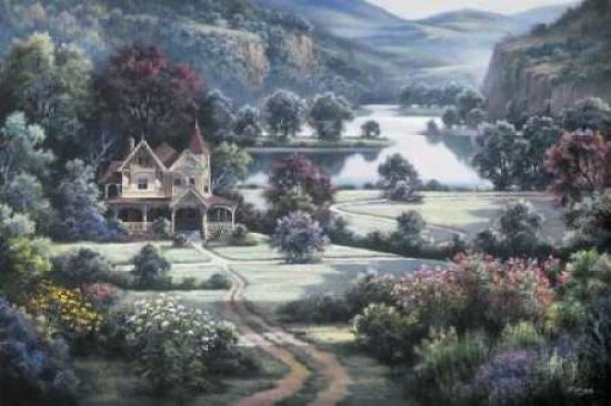 Country Manor Poster Print by Dubravko Raos - Item # VARPDX2823