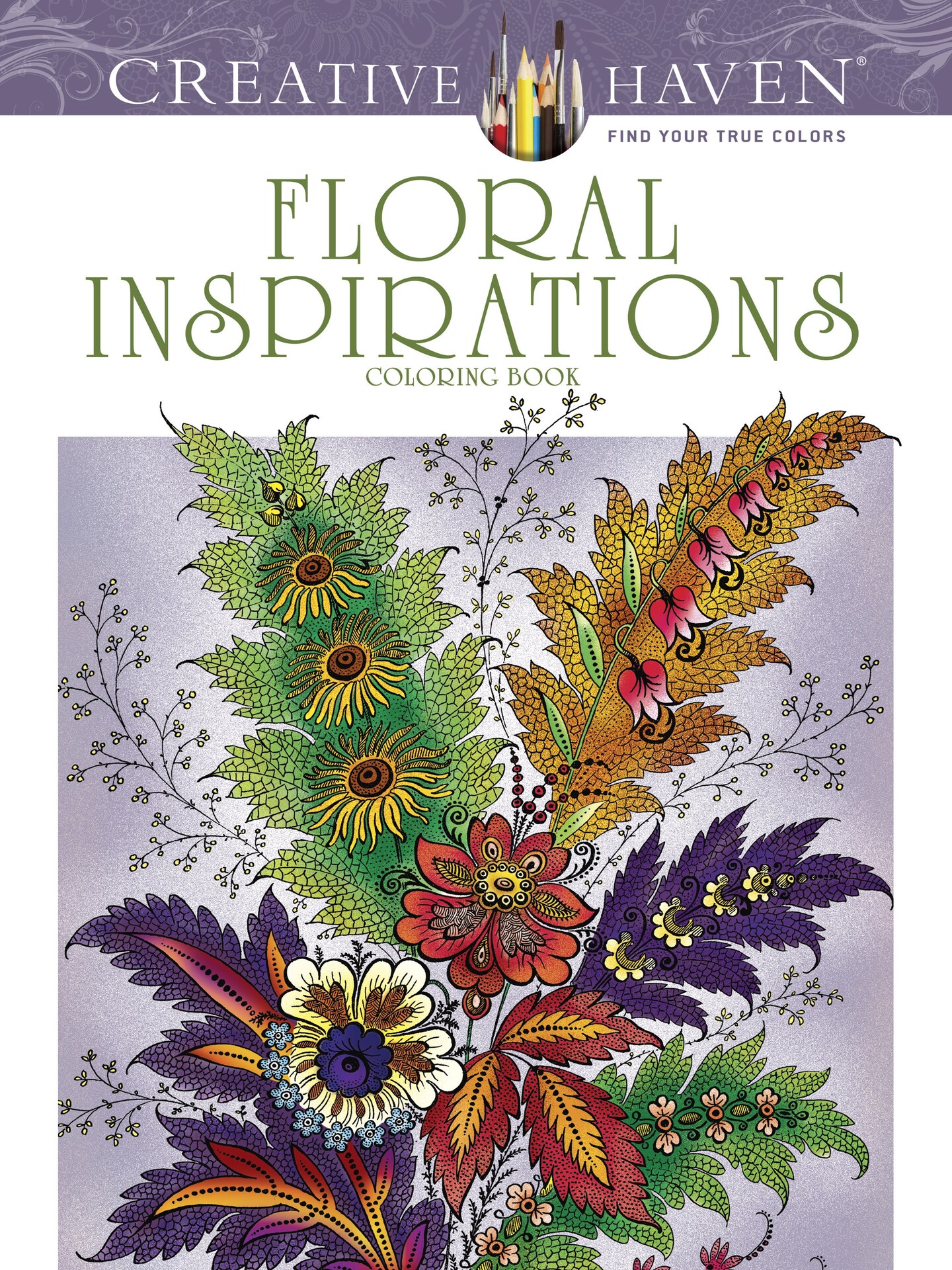 Creative Haven: Floral Inspirations Coloring Book-Softcover | Michaels