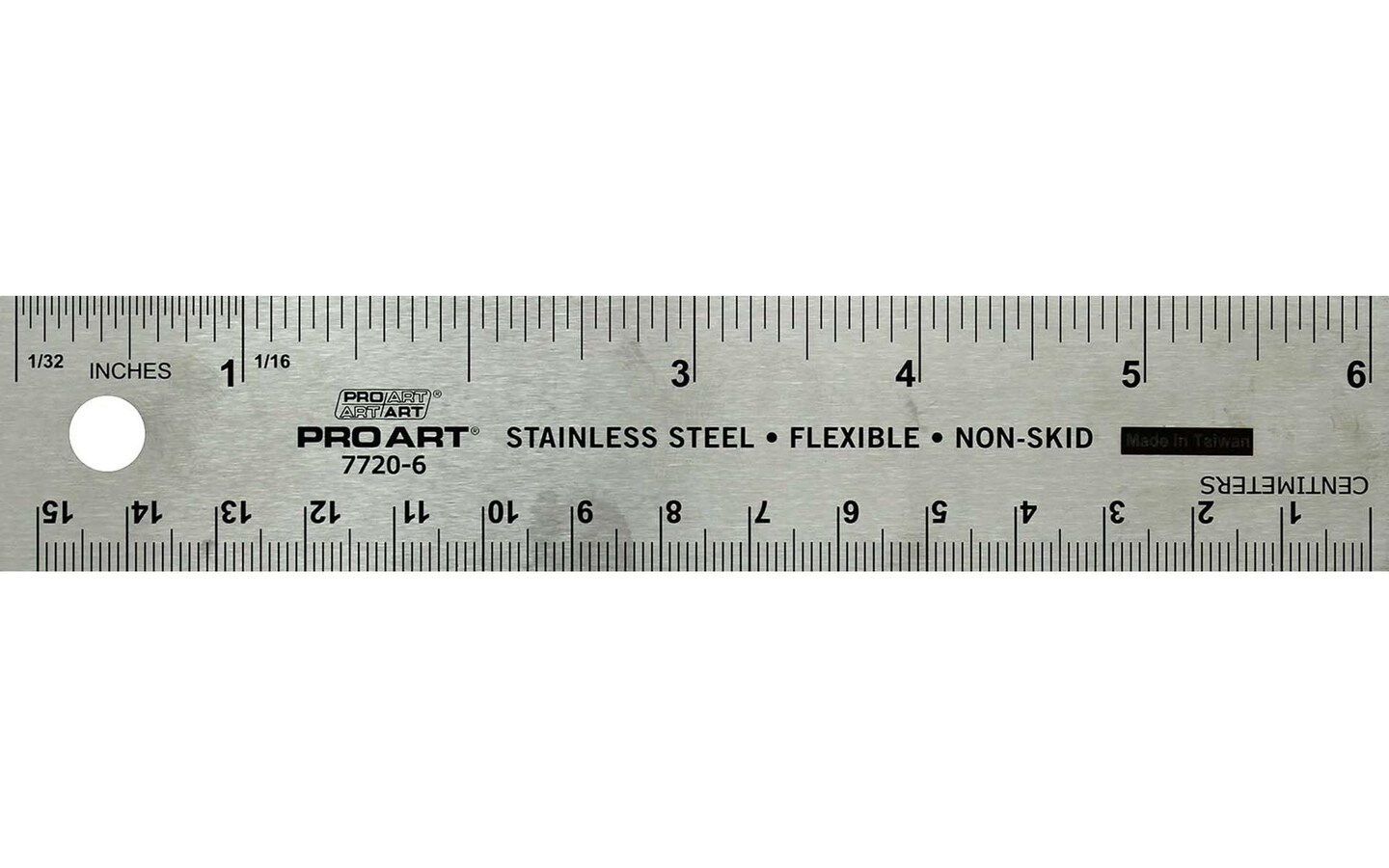 Pro Art Ruler 6&#x22; Stainless Steel
