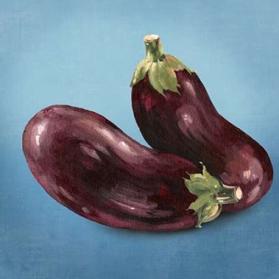Eggplant Poster Print by Asia Jensen