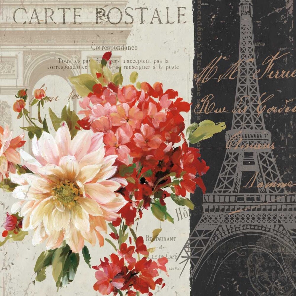 PS Je Taime Dark II Poster Print by Lisa Audit - Item # VARPDX17261