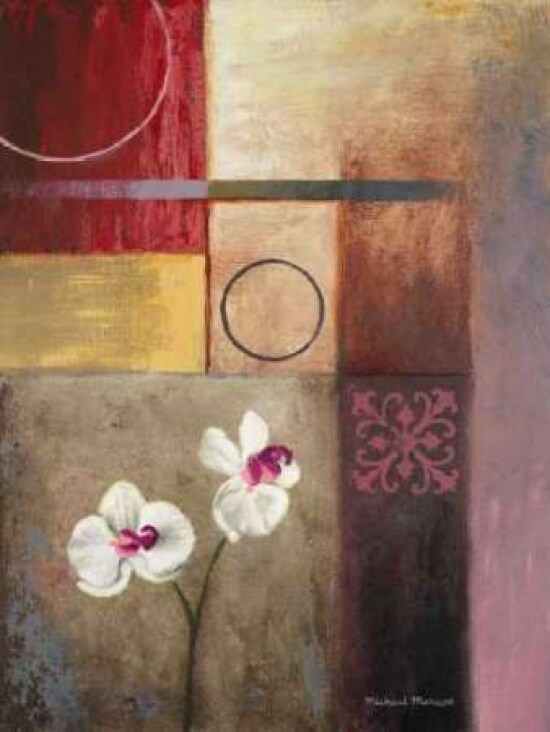 Flowers and Abstract Study I Poster Print by Michael Marcon - Item # VARPDX6825