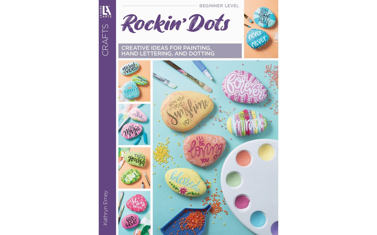Leisure Arts Rockin' Dots Painting and Dotting Crafting Book