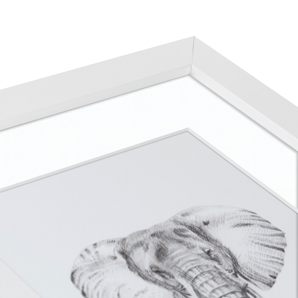ArtToFrames Collage Photo Picture Frame with 12 - 5x7 inch Openings, Framed in White with Over 62 Mat Color Options and Plexi Glass (CSM-3966-229)