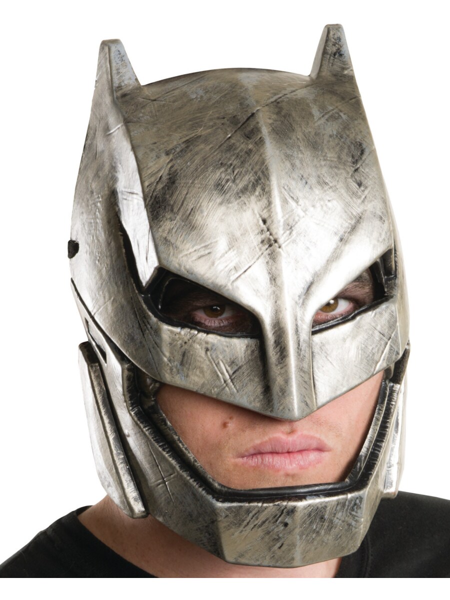Adults Batman V Superman Dawn Of Justice 1/2 Armored Mask Costume Accessory
