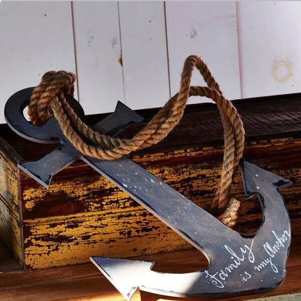23 in. Unfinished Anchor