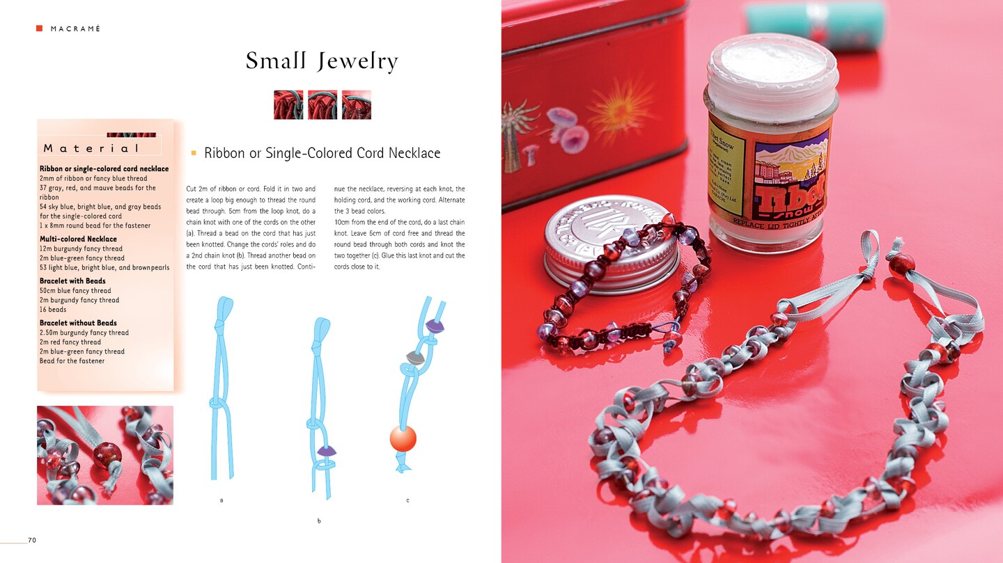 Macrame Fashion Accessories &#x26; Jewelry