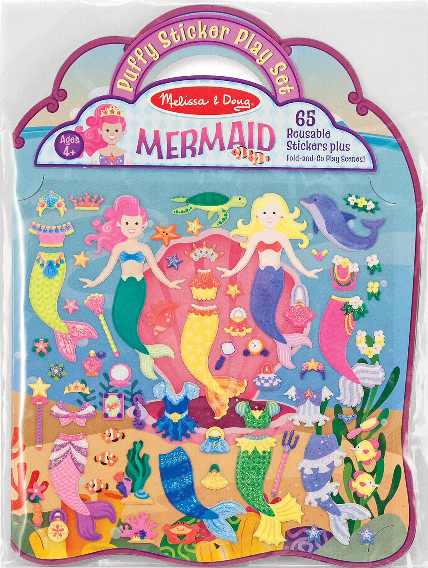 Melissa and doug mermaid hot sale stickers