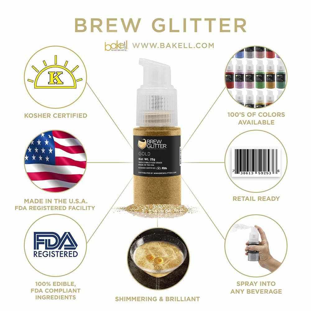 Sparkle and Sip with Edible Drink Glitter! - Brew Glitter
