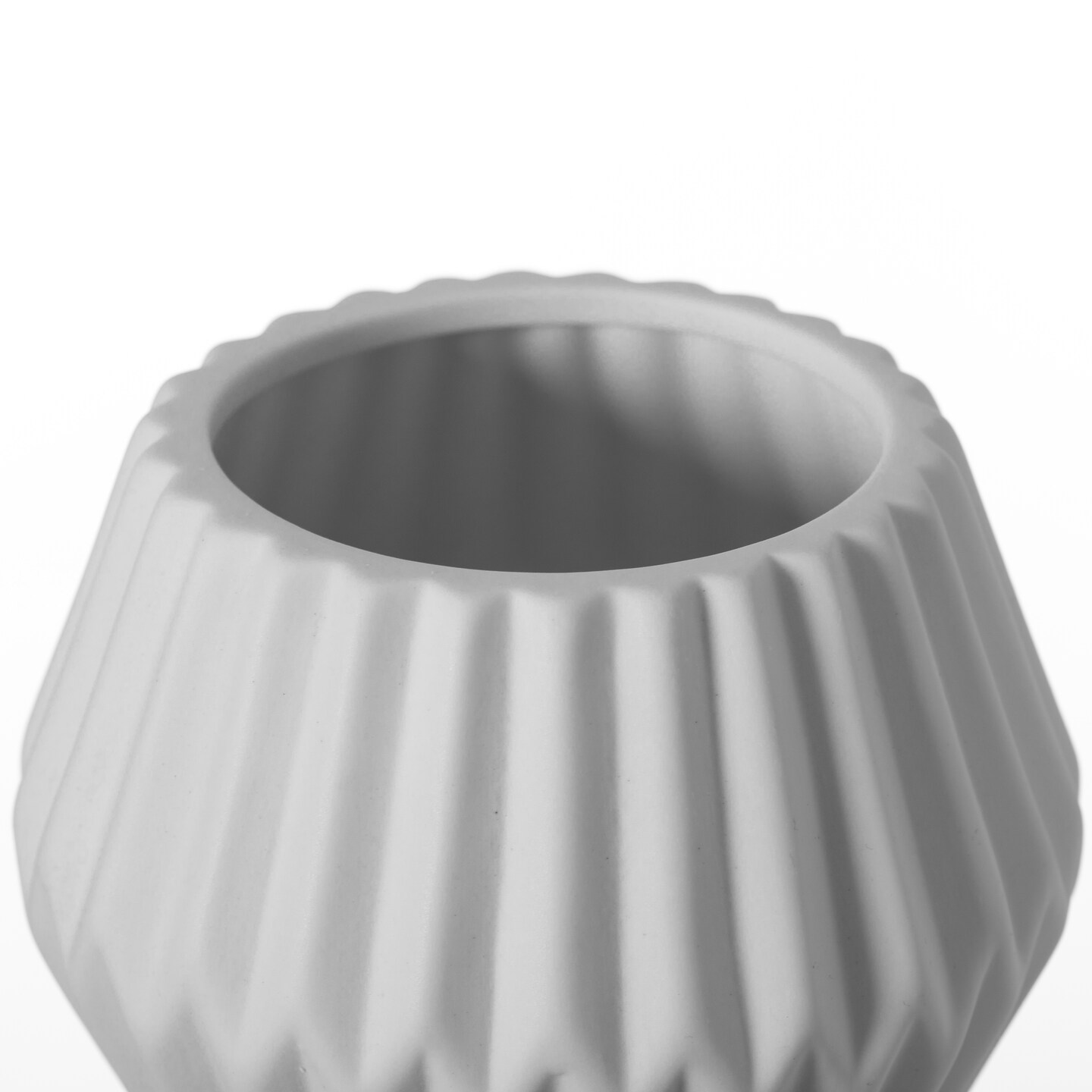 Uniquewise 4-In White Ceramic Table Vase - Modern, Bohemian and Minimalist Decorative Centerpiece for Weddings, Dining &#x26; Living Rooms, Offices, Coffee Tables, and Interior Design Accessories