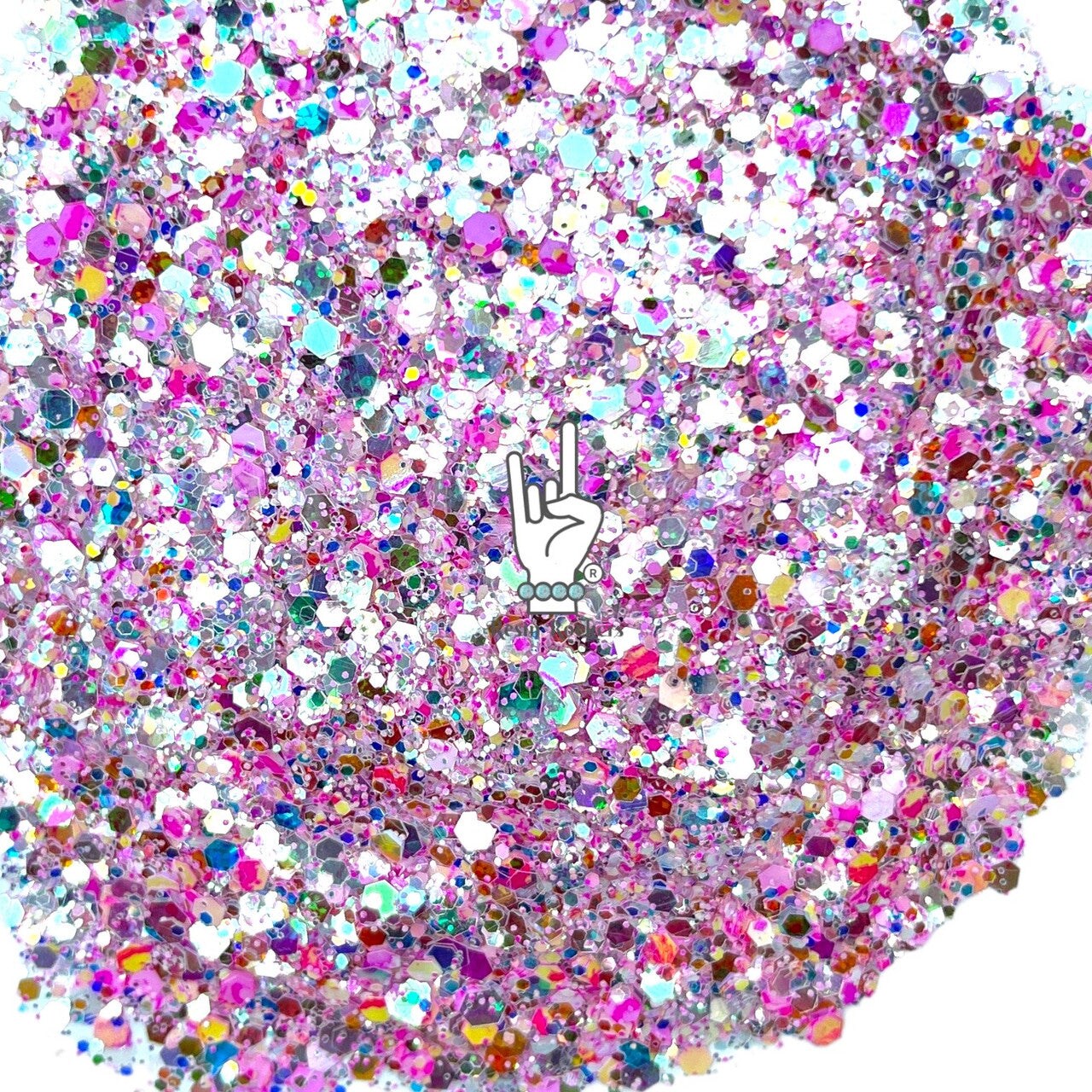 Hollaback Girl Mirror Shine Tie Dye Pearlescent Chunky Glitter Mix