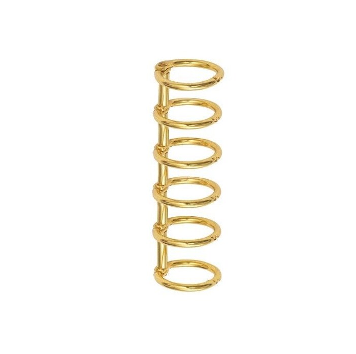 We R Memory Keepers Cinch Metal Hinge Binding 4 Units / Pack Gold 60000610