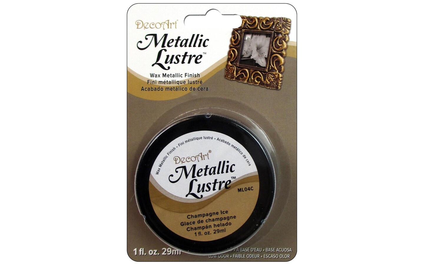 Decoart Metallic Lustre 1oz Champagne Ice