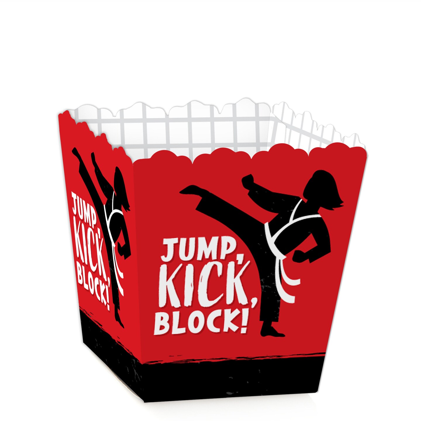 Big Dot of Happiness Karate Master Party Mini Favor Boxes Martial