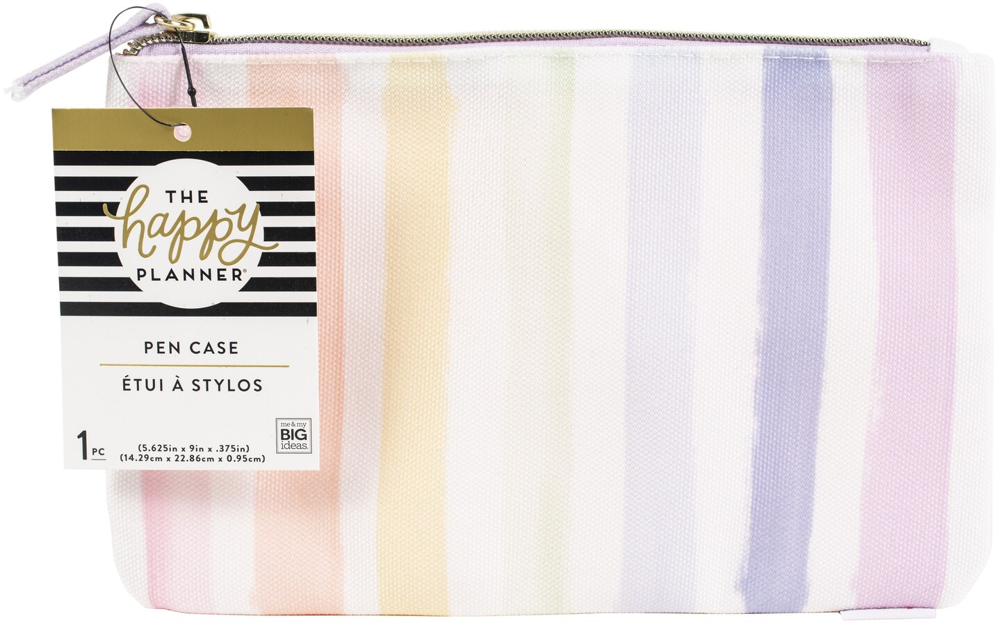 Happy Planner Classic Banded Pen Pouch 5.5&#x22;X8.5&#x22;-Pastel Rainbow