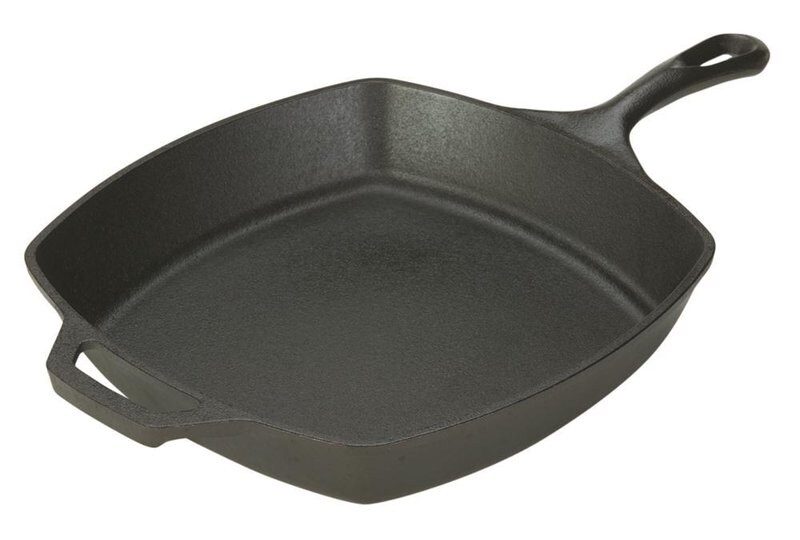 Lodge Iron Square Skillet Made in USA 