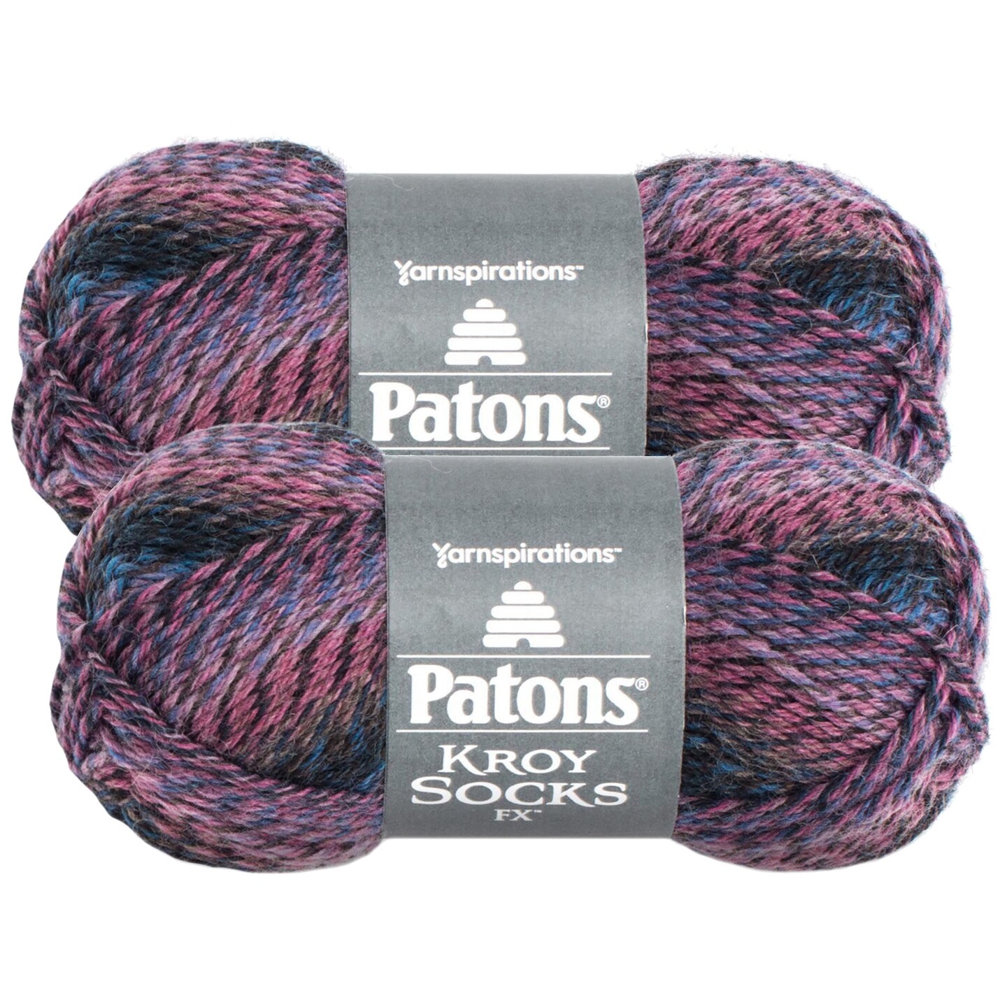 (Pack of 2) Patons Kroy Socks FX Yarn-Cameo
