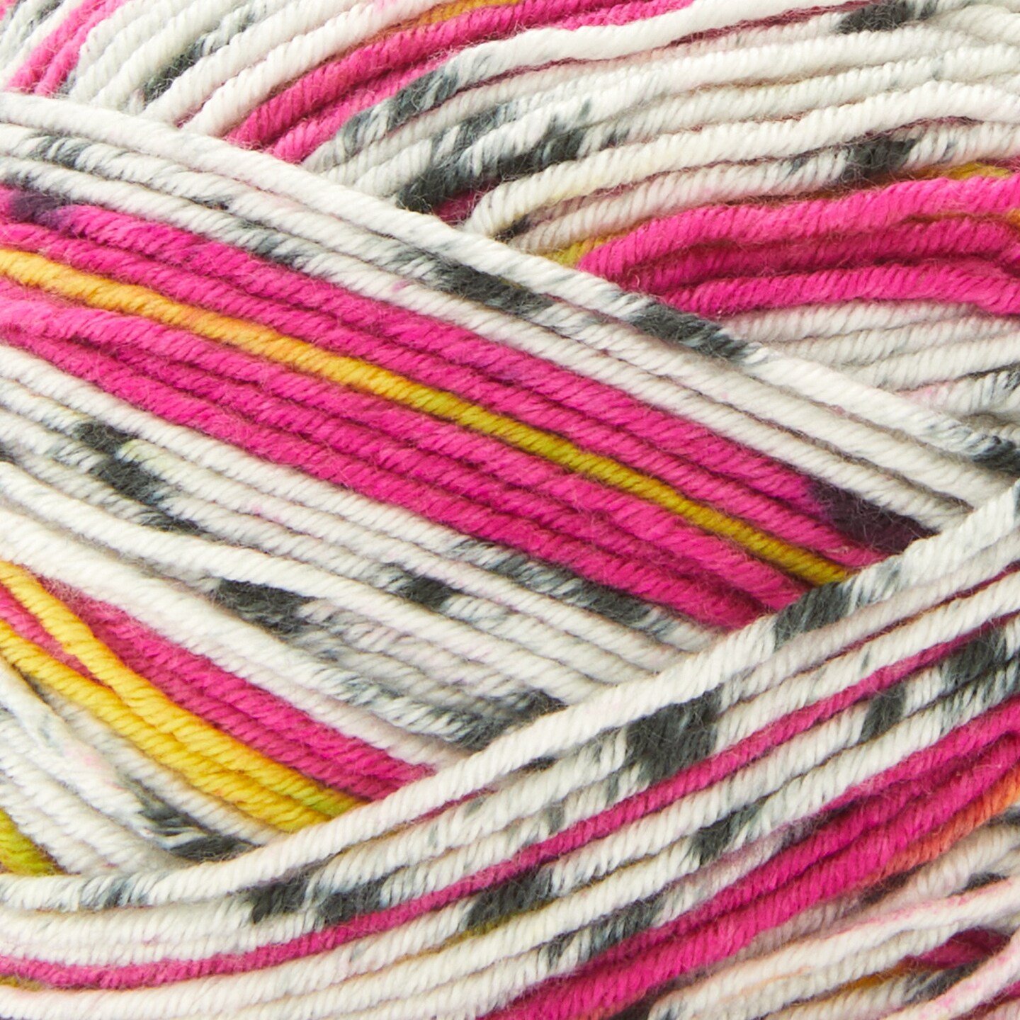 Super Saver Stripes by Red Heart Yarns, Bright Self Striping Yarn