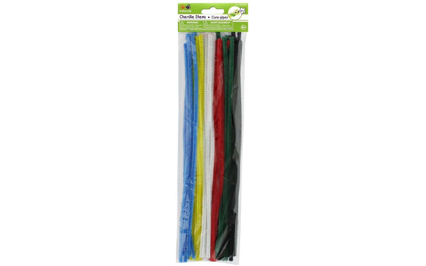 Fifty 11.75 Chenille Stems For All Your Crafting Needs - Assorted Col –  Eureka Fabrics