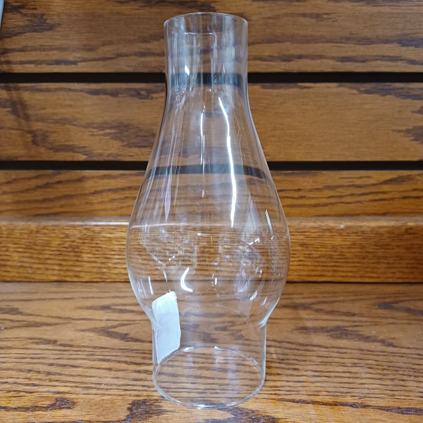 Clear Glass Lamp Chimney, Replacement Hurricane Globe Measures 2 3/8 Inch Diameter Base x 7 1/2 Inches High for Oil or Kerosene Lanterns