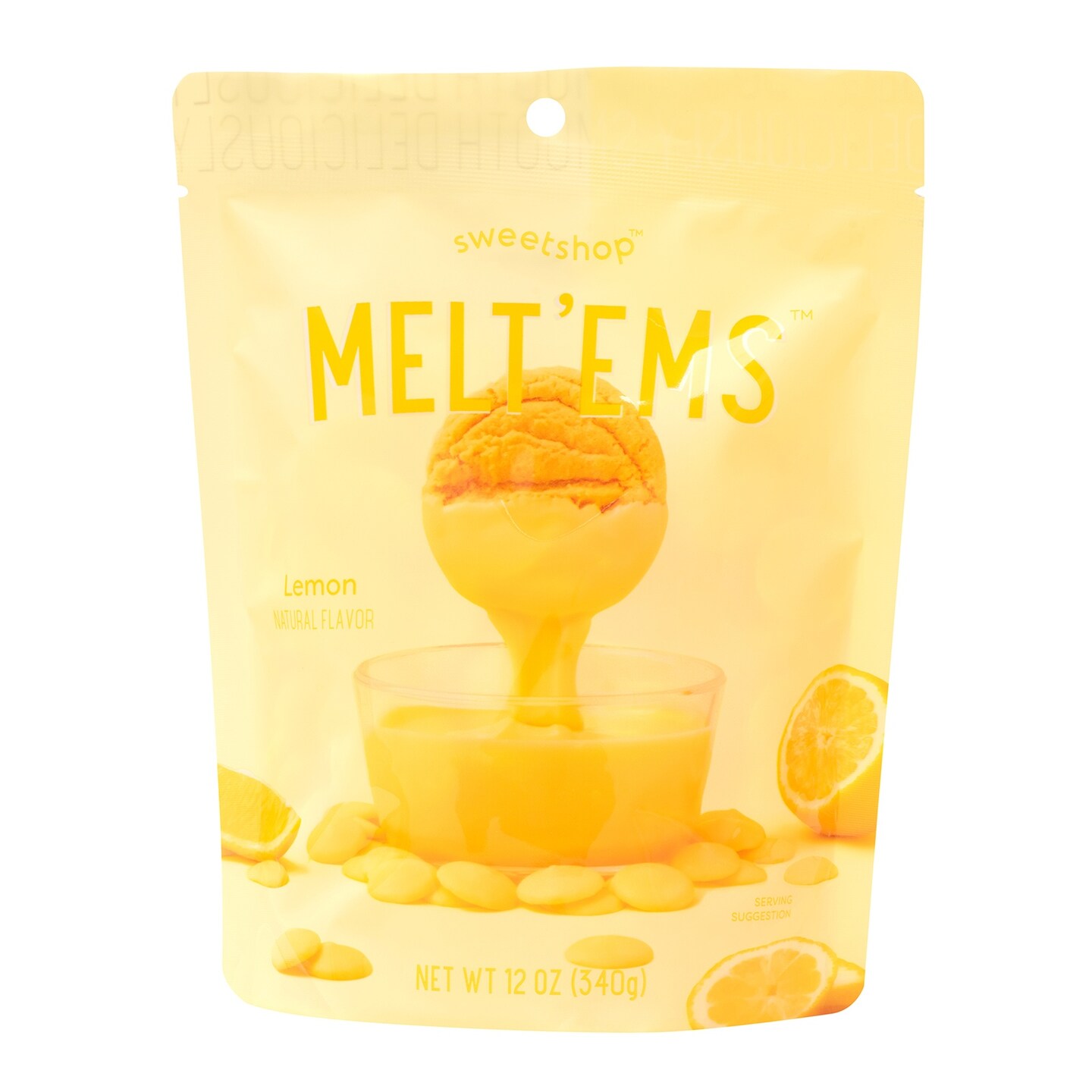 Sweetshop Flavored Melt&#x27;ems 12Oz-Lemon