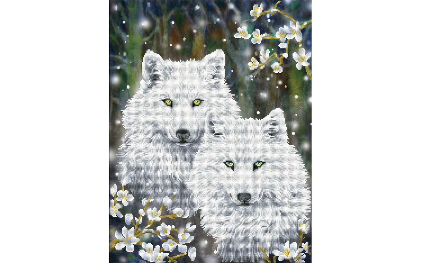 Diamond Dotz Kit Advanced Winter Wolves Michaels