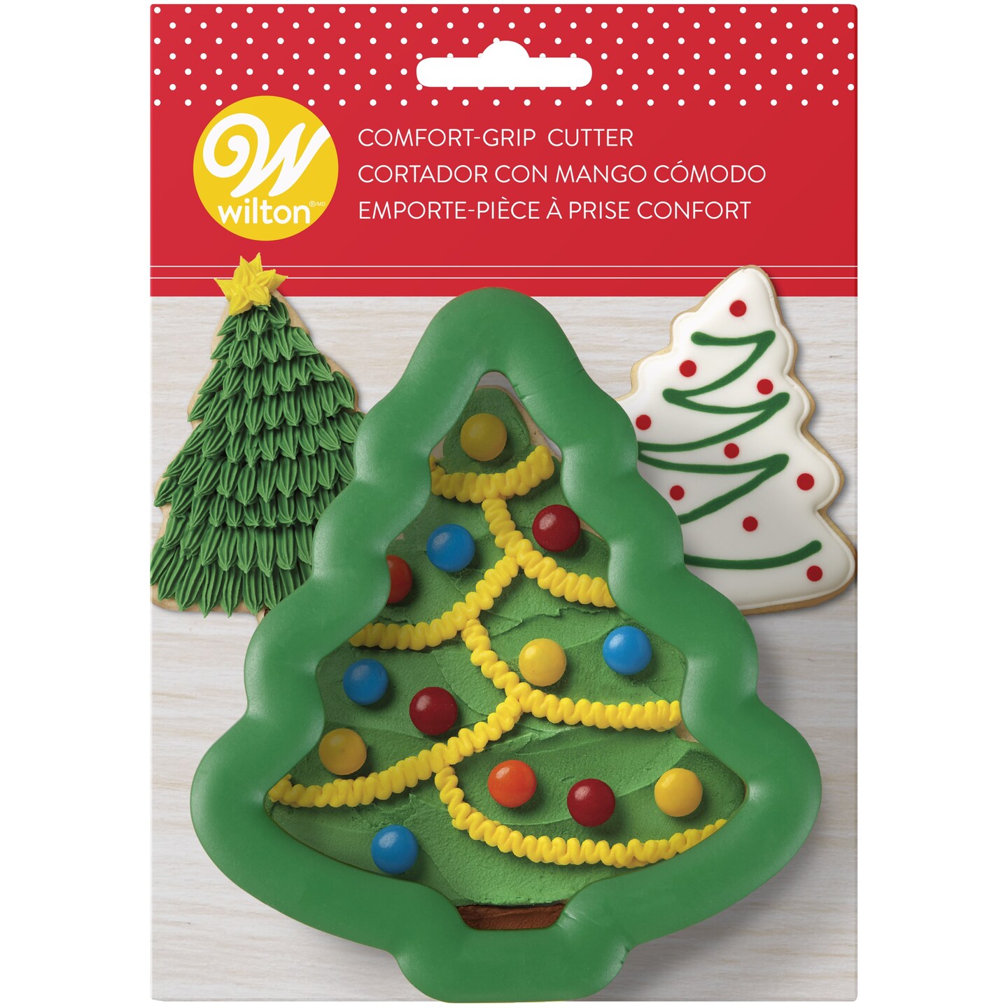 Wilton Comfort-Grip Cookie Cutter 4&#x22;-Christmas Tree
