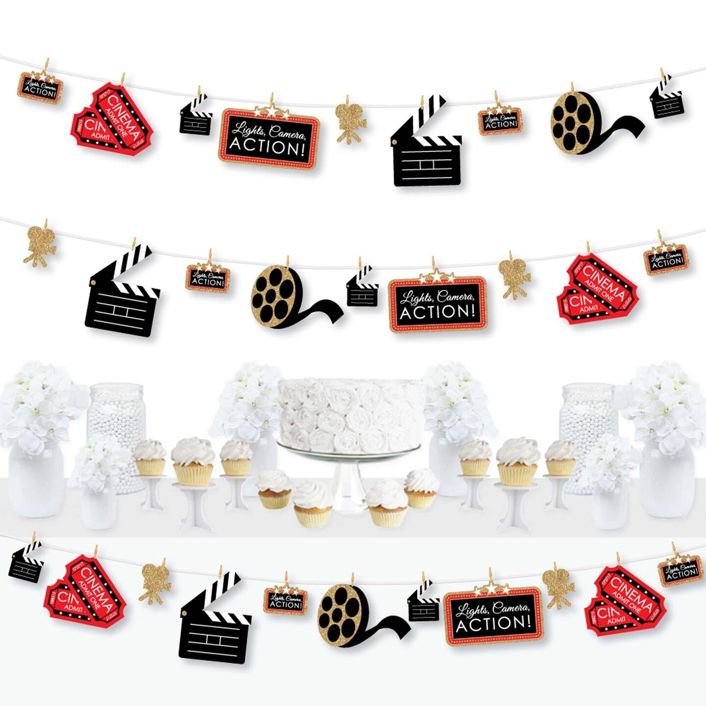 27 Hollywood Party Decorations {free printable} – Tip Junkie