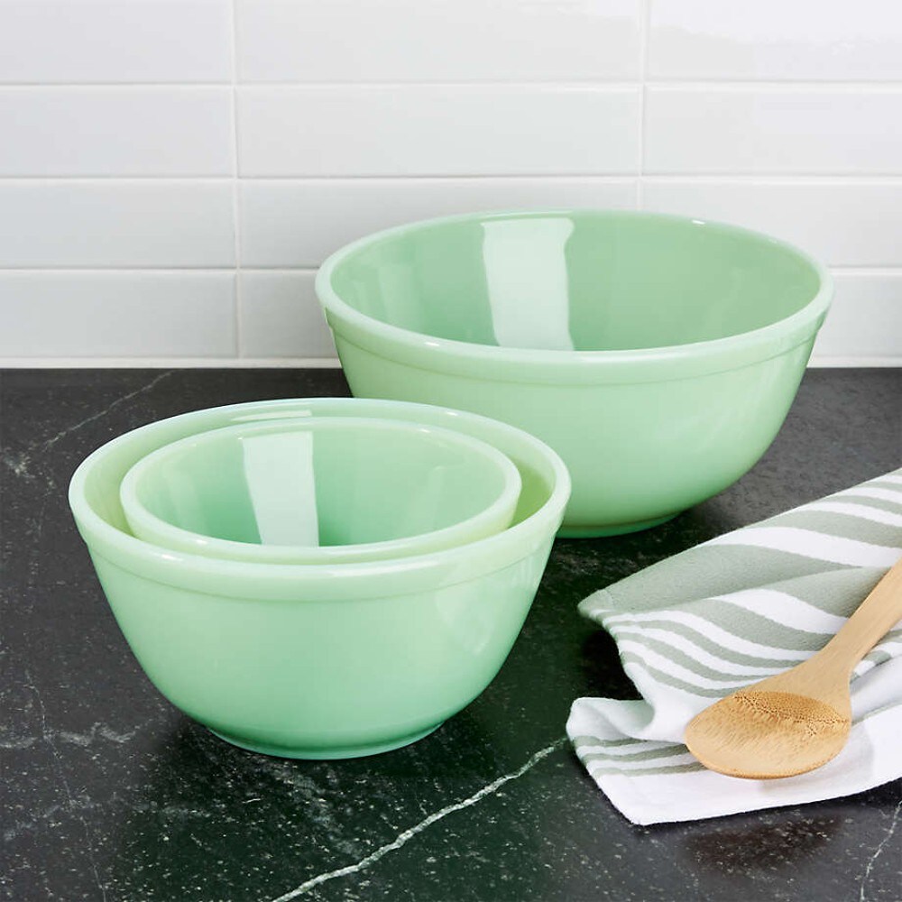Jadeite Mixing Bowl Set - Thumbnail 2