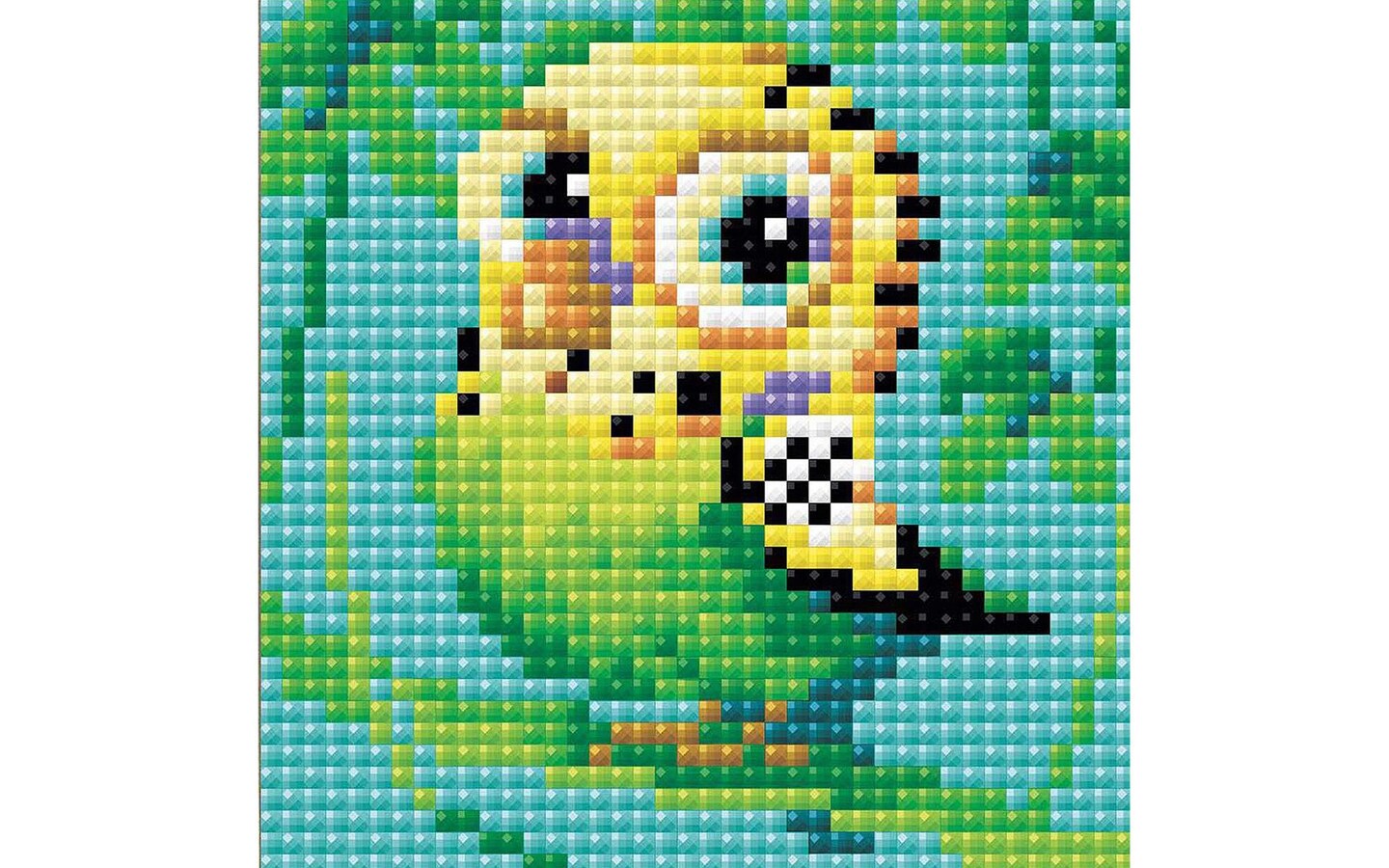 Riolis Diamond Mosaic Kit 4X4&#x22; Parakeet