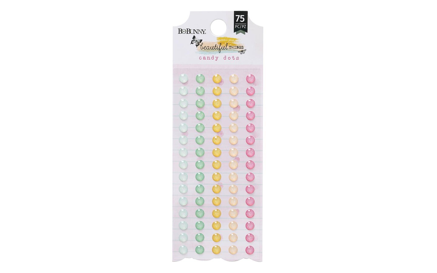 Bo Bunny Beautiful Things Sticker Enamel CandyDots Michaels