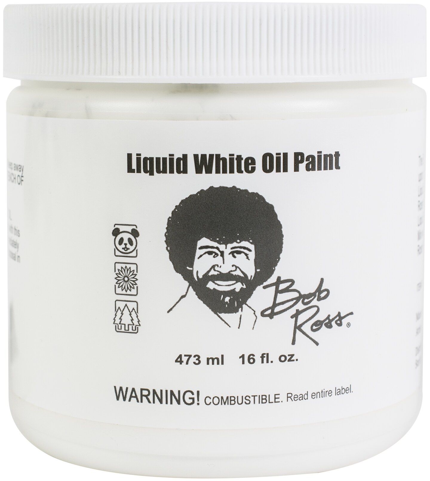 Bob Ross Liquid White 16Oz Michaels bob-ross-liquid-white-16oz-michaels