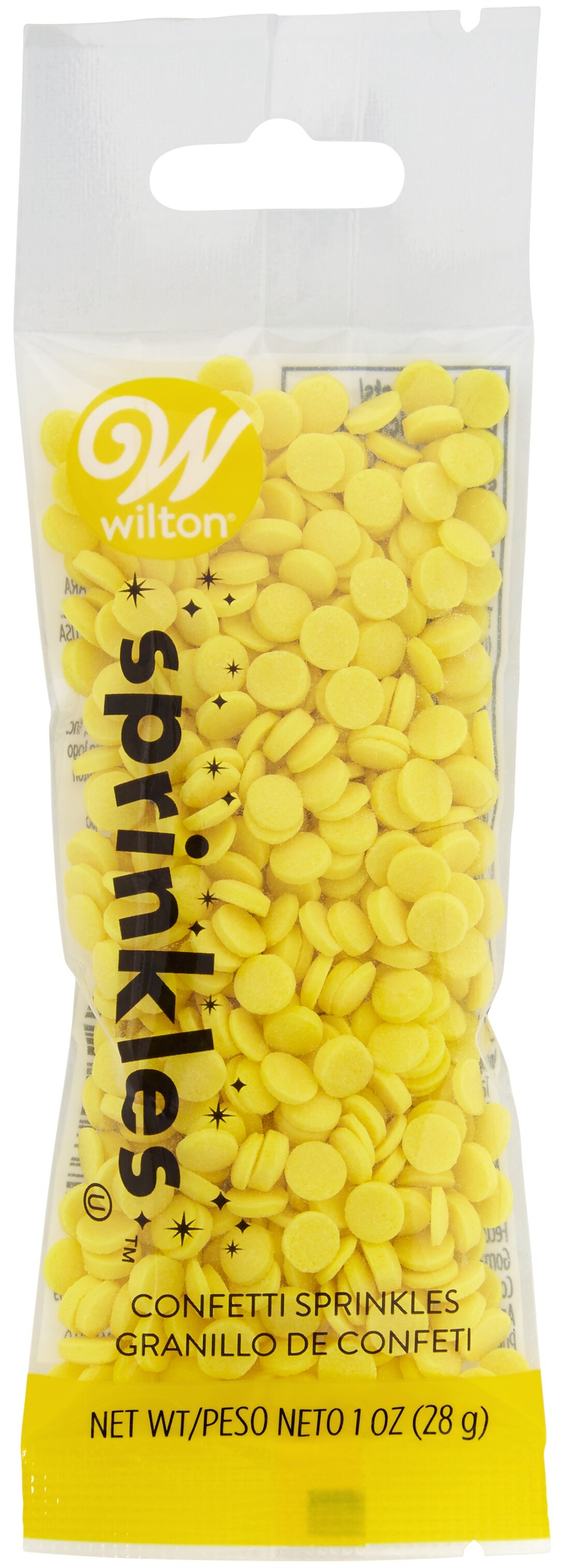 Wilton Sprinkles 1oz-Yellow Confetti | Michaels